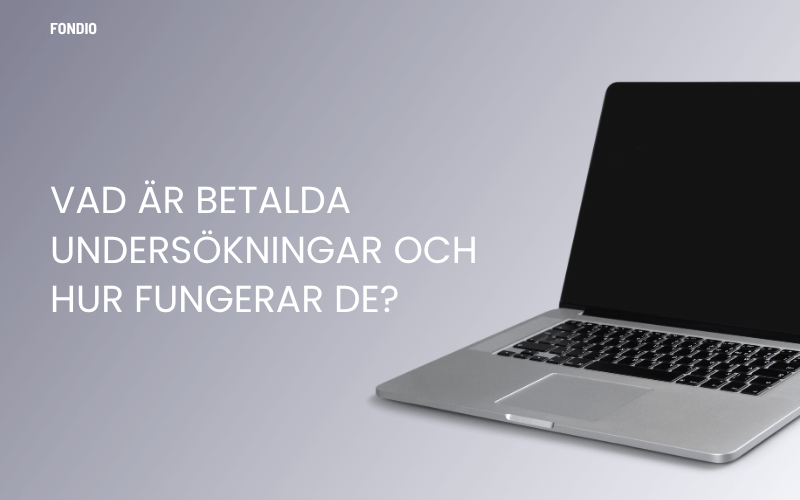 betalda undersökningar